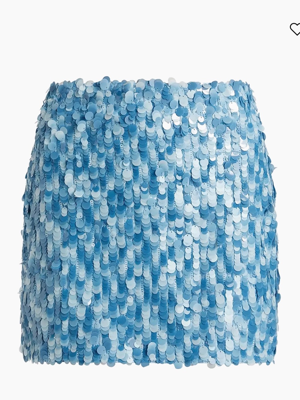 NEW💙Milly Modern Mini Sequin skirt KLX blue Multi $350